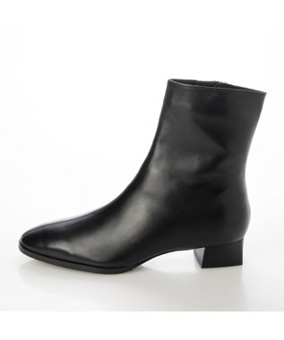 Riz raffinee <Riz raffinee>スクエアヒールショートブーツ ブラック