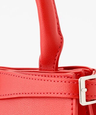 ICB 【2WAY】マイクロショルダー バッグ レッド系