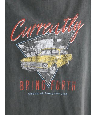 Green Parks ウ゛ィンテージカーロゴチュニック Charcoal Gray