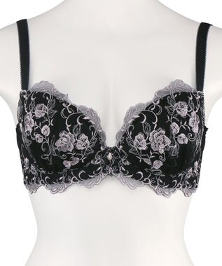 San-ai Resort（三愛水着楽園） 【エレガントコレクション2404】単品ブラEFGカップ  【northerly】 ブラック