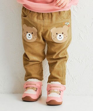 MIKI HOUSE HOT BISCUITS 【80-120cm】【NEW Color Series】コーデュロイ素材 パンツ ベージュ