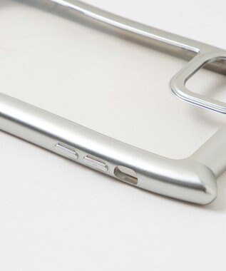 WEGO 猫耳フレームiphoneケース（シルバー） 柄1