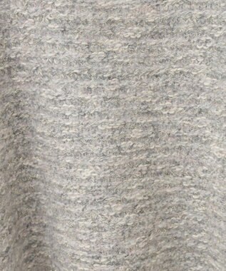 earth music&ecology スラブラメヤーンケーブルカーディガン Light Gray