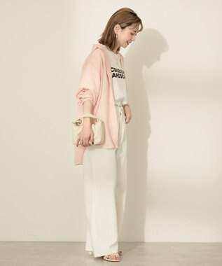 AMERICAN HOLIC BoldロゴプリントTシャツ Off White