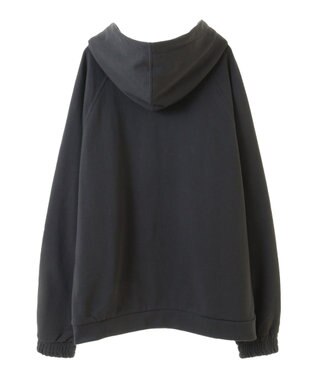earth music&ecology Ｆｌｏｗｅｒｙパーカー Charcoal Gray