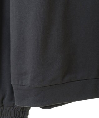 earth music&ecology Ｆｌｏｗｅｒｙパーカー Charcoal Gray