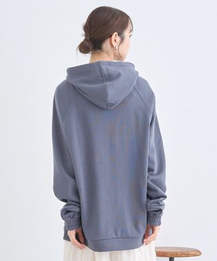 earth music&ecology Ｆｌｏｗｅｒｙパーカー Charcoal Gray