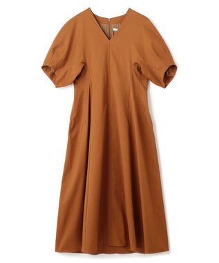 BEIGE， IVY / Vネックワンピース Ocre