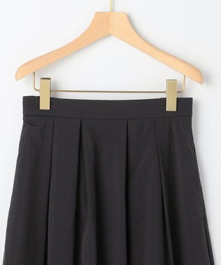 組曲 【先行予約】ライトファンクション  タックフレアスカート ブラック系