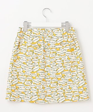 23区GOLF 【WOMEN】【吸水速乾/UVカット】YELL総柄プリントスカート イエロー系5