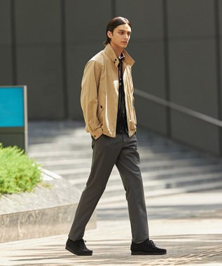 J.PRESS MEN コットンナイロンタイプライター ゴルフジャケット ベージュ系