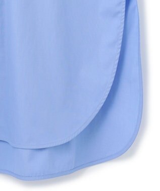 BEIGE， 【洗える】BICON / ロングシャツ Sax