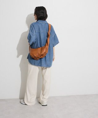 Green Parks 半袖シアーデニムシャツ Indigo
