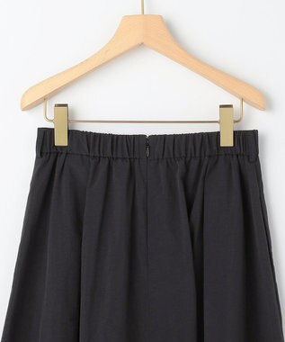 組曲 【先行予約】ライトファンクション  タックフレアスカート ブラック系