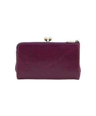 ANNA SUI マチルダ 二つ折り口金長財布 ワイン