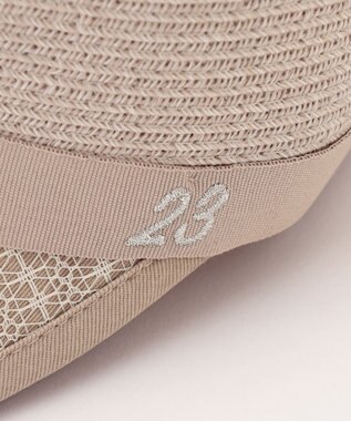 23区GOLF 【WOMEN】ブレードキャップ ベージュ系