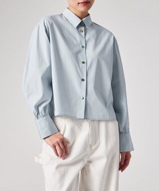 Paul Smith ラッキーチャームボタン ストライプ シャツ