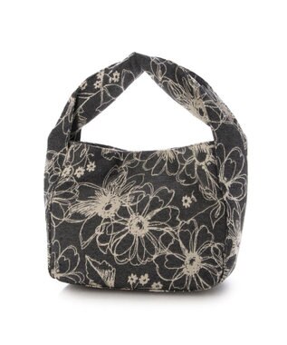 UNBILLION カシュカシュ cache cache / フラワー＆アニマル柄ワンハンドルバッグ
