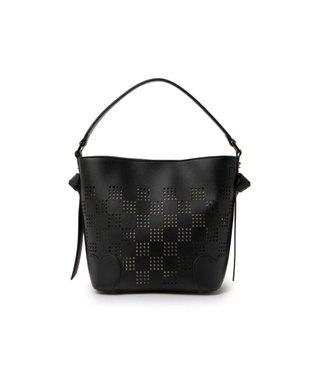 LANVIN en Bleu ペルフォレ 2wayバッグ ブラック