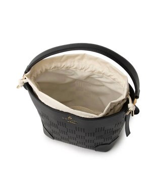 LANVIN en Bleu ペルフォレ 2wayバッグ ブラック