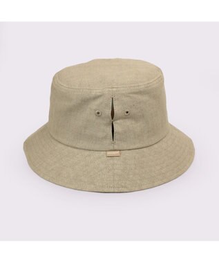 ATRENA 体感-10℃コカゲル リネンバケット ベージュ