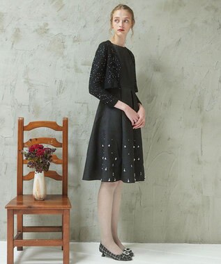 TOCCA 【00サイズ・WEB限定カラーあり】SNOW STORM ドレス ブラック系