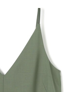 BEIGE， 【Oggi ６月号掲載】OREGANO / サマーウールキャミソールドレス Olive