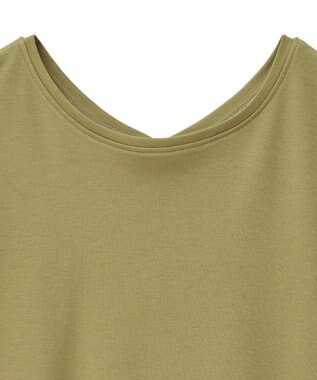 AMERICAN HOLIC 【接触冷感】フレンチスリーブコクーンプルオーバー Olive