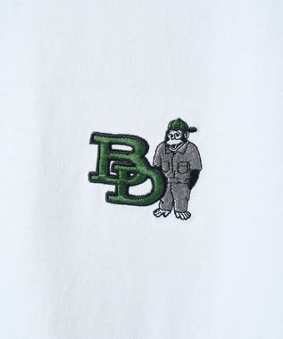 WEGO 【ユニセックス着用ITEM】別注ベンデイビスワンポイントT ホワイト