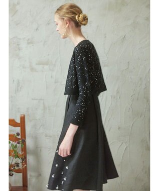 TOCCA 【00サイズ・WEB限定カラーあり】SNOW STORM ドレス ブラック系