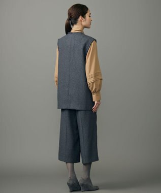 自由区 【カタログ掲載】ブライトリングツイード ジレ スレート