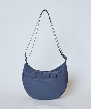 WEGO カラーハーフムーンショルダー グレー