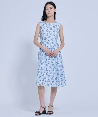 TOCCA HYDRANGEA IN RAIN ドレス サックスブルー系7