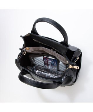 UNBILLION カシュカシュ cachecache / 6ポケットパーテーション2wayトート ブラック