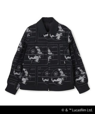 JOSEPH HOMME 【受注生産】【WEB限定】【スター・ウォーズ 】 JOSEPH HOMME スター・ウォーズ / 刺繡ブルゾン ブラック系