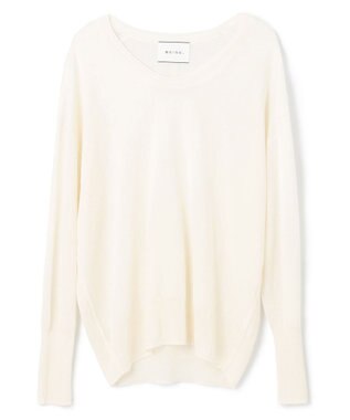 BEIGE， LAGORD / Uネックニット Ecru