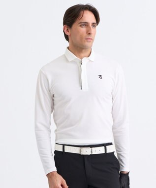 【MEN】エイトムーブカノコ長袖ポロシャツ