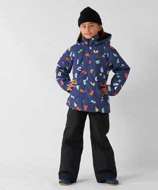 OP／FILA 【ocean pacific】スノーウェア上下セット サイズ調整機能付き ネイビー