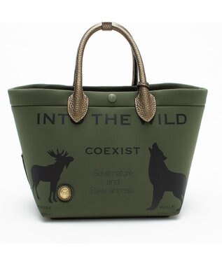 A.D.M.J. 【魔法のように軽い】マジックライト/キューブトート21cm(Dカン＋) KHAKI,L