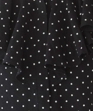 WEGO 【ANGIE VINTAGE】ラッフルブラウス ブラックその他