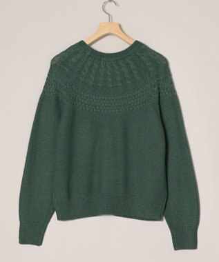 ONWARD Reuse Park 【any FAM】ニット秋冬 グリーン