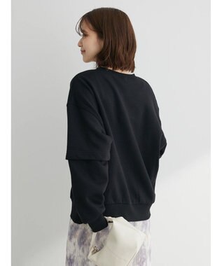 Green Parks ・ＳＵＧＡＲ　ＳＰＯＯＮ　２ｗａｙウラキモウプルオーバー Black