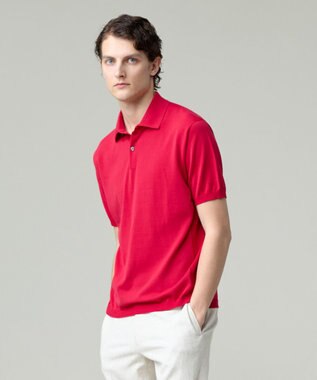 機能×縫製₌快適な着心地 「高見え」ニットポロ【接触冷感 / 洗える】ホールガーメントニット ポロシャツ