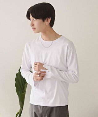 WEGO フレアスリーブT（LS） ホワイト