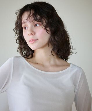 #Newans 【洗濯機可／ 前後着用可】 シアーベロアプルオーバー ホワイト