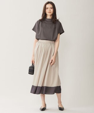 自由区 【UVケア・接触冷感・洗える】シアータック スカート ベージュ