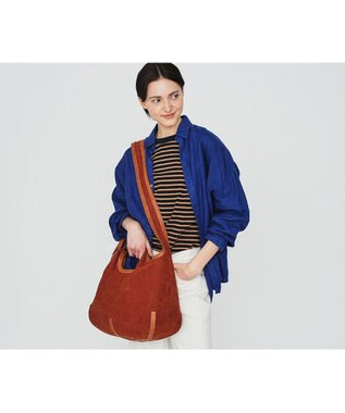 genten タンニンキャンバス 2wayショルダーバッグ チャ