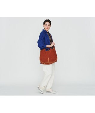 genten タンニンキャンバス 2wayショルダーバッグ チャ