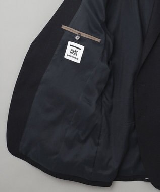 GOTAIRIKU RENEWOOL_CASHMEREセットアップ対応ジャケット ネイビー系