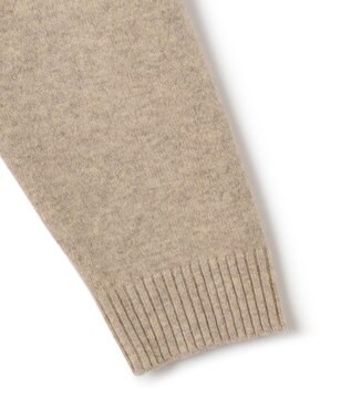 J.PRESS YORK STREET 【UNISEX】NEW ENGLAND ハーフジップニット ベージュ系